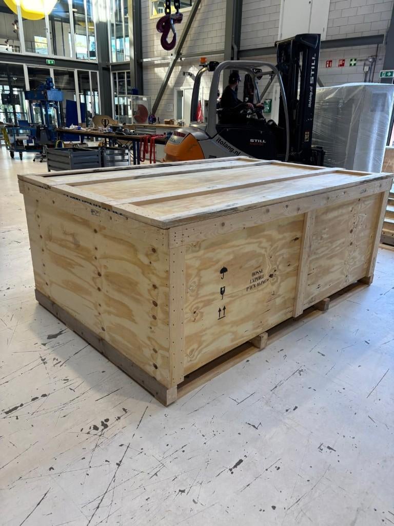 Op maat gemaakte houten kisten, Ophalen of Verzenden, Nieuw