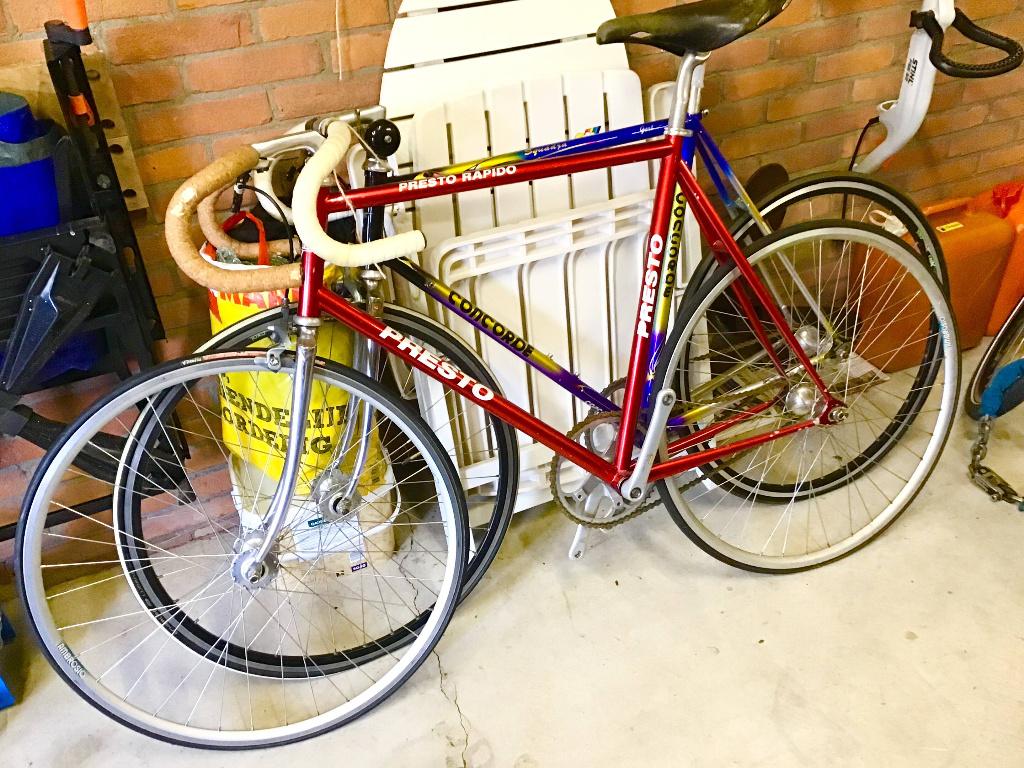 Racefiets Presto rapido baanfiets, Fietsen en Brommers, Overige merken, Gebruikt, Staal, Ophalen of Verzenden