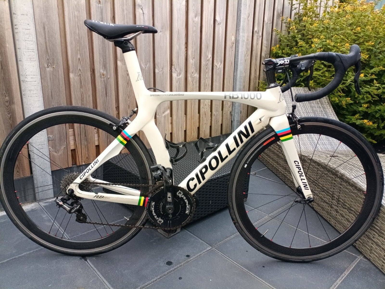 Cipollini RB1000 racefiets - Special Edition Zolder 2002 WR, 28 inch, Gebruikt, Carbon, Meer dan 20 versnellingen