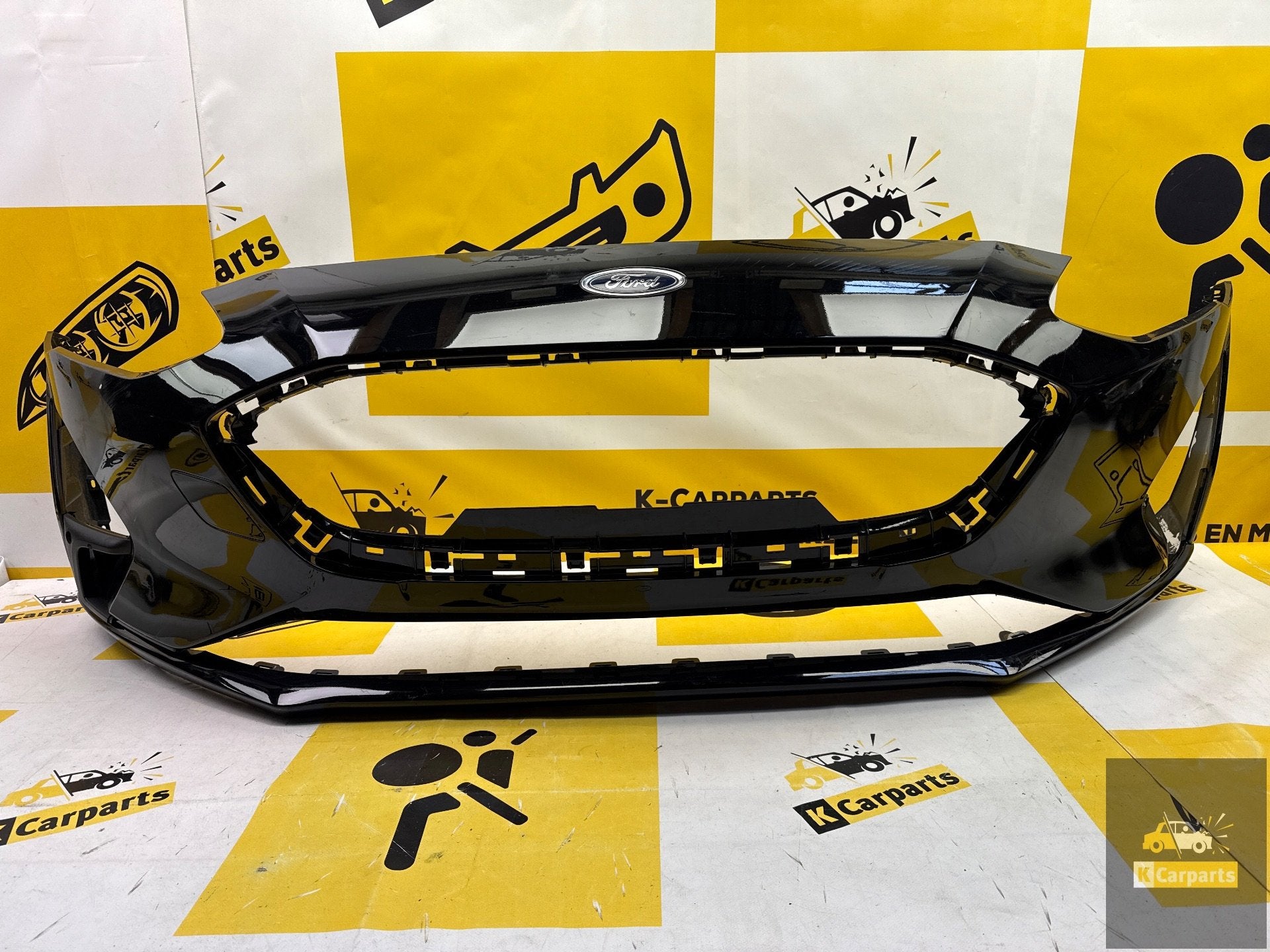 Voorbumper Ford Focus Mk4 2018+ JX7B-17757-A bumper, Gebruikt, Voor, Info@ford.com, Ophalen of Verzenden