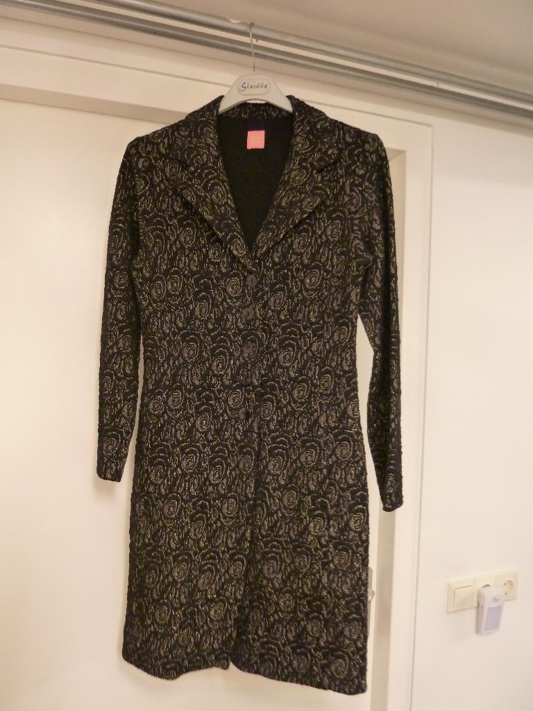 KYRA & KO STRETCH LANGE BLAZER NIEUWSTAAT MAAT 40, Kleding | Dames, Maat 38/40 (M), Zwart, Ophalen of Verzenden, Zo goed als nieuw