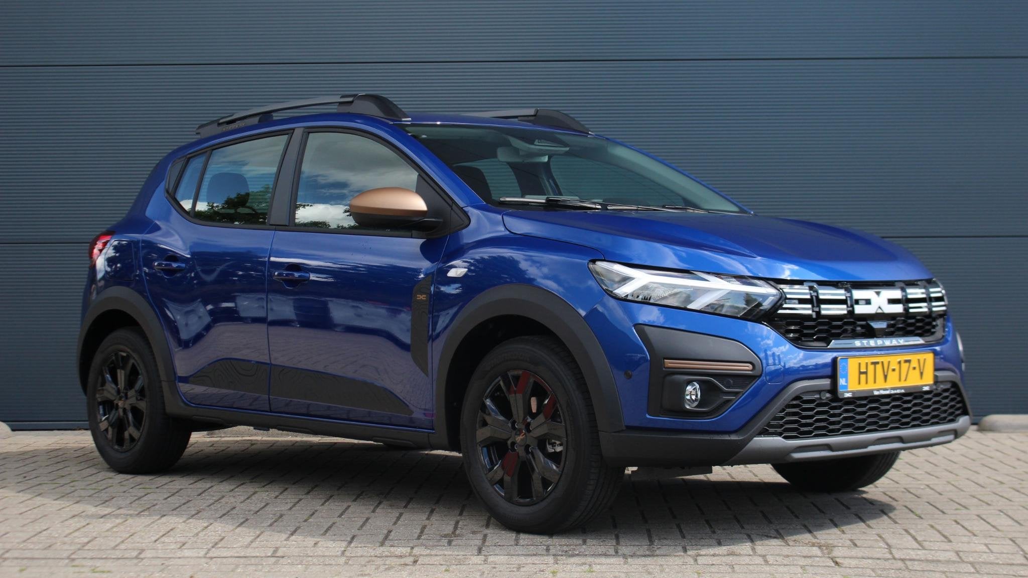 Dacia Sandero Stepway 1.1 TCe 110Pk Extreme | Navigatie | Pa, Voorwielaandrijving, Stof, Blauw, Bedrijf