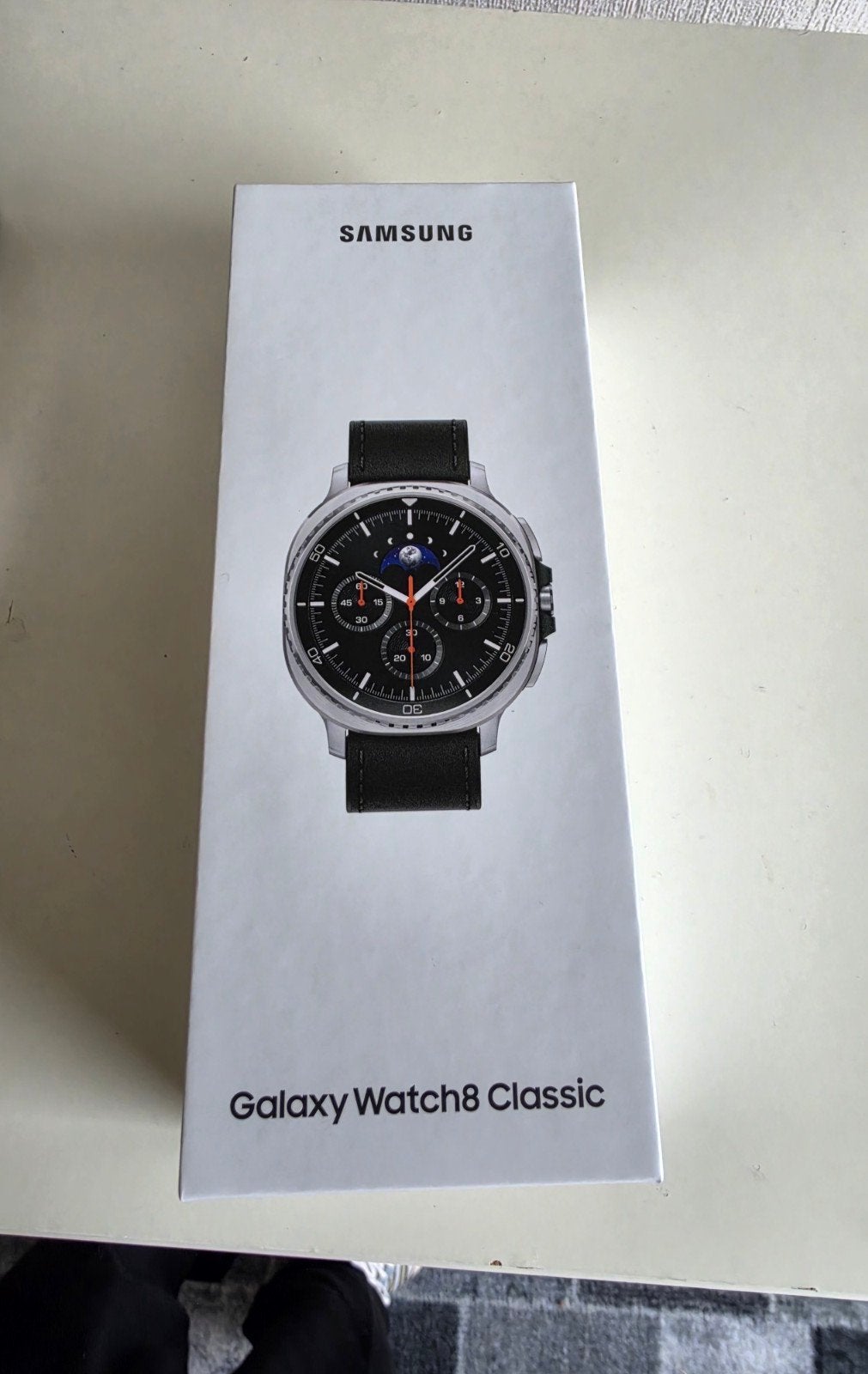Samsung Galaxy Watch8 Classic - Nieuw in doos, Zwart, Nieuw, Ophalen of Verzenden, GPS