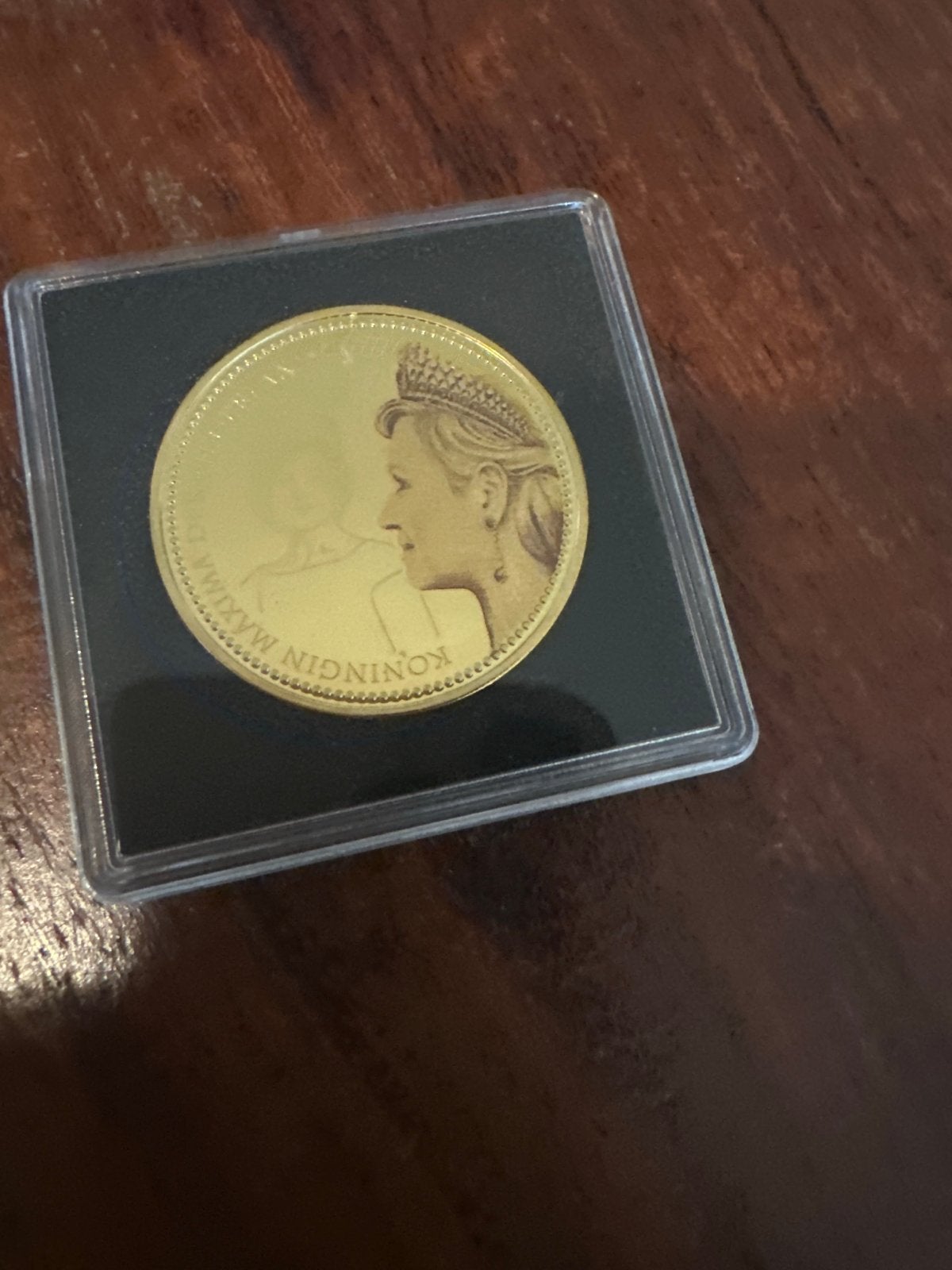 Gouden munt Koningin Máxima - Koninkrijk der Nederlanden, Ophalen, Koningin Beatrix, Losse munt, Goud