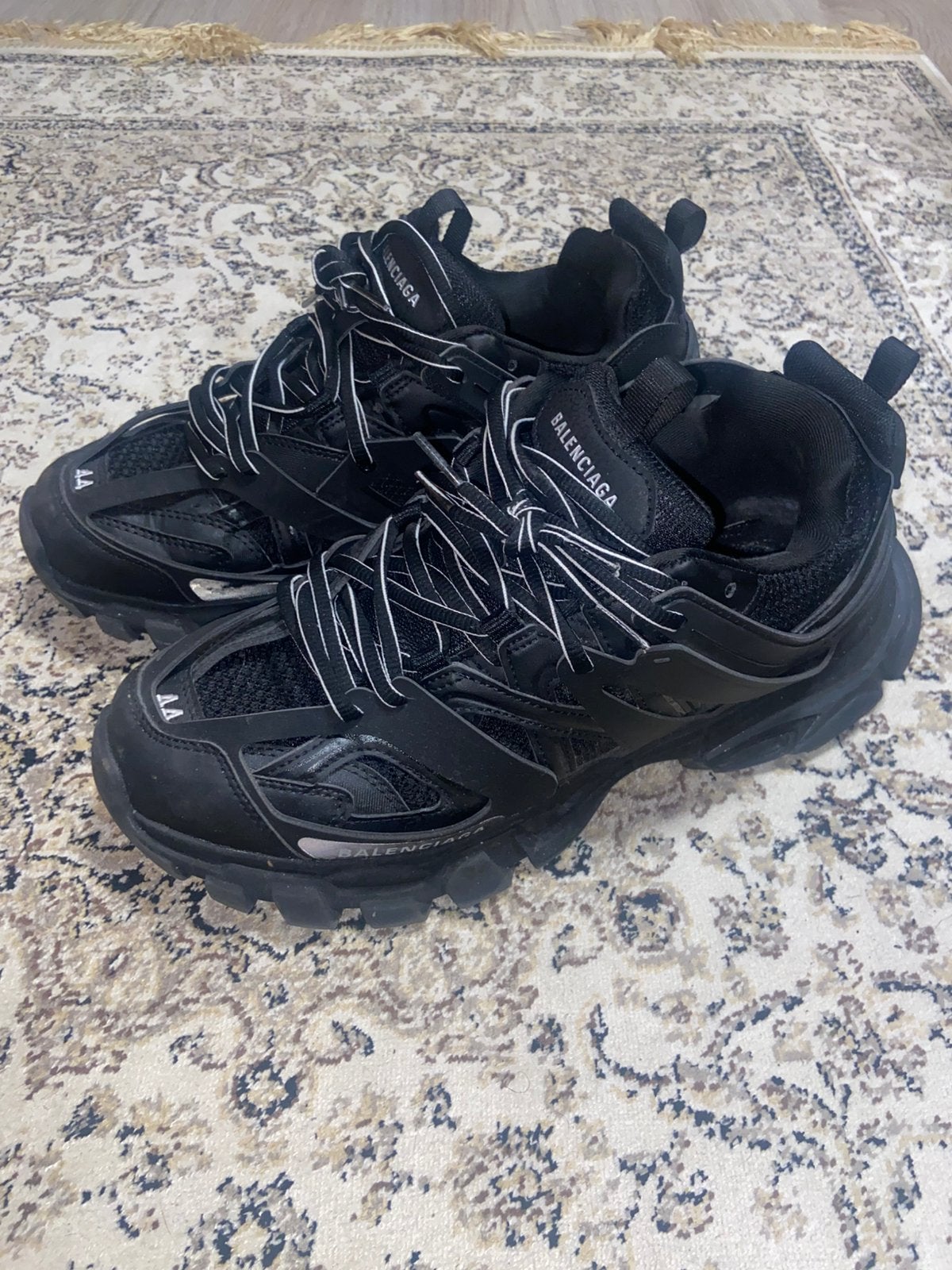 Balenciaga tracks zwart maat 44., Kleding | Heren, Schoenen, Ophalen of Verzenden, Gedragen