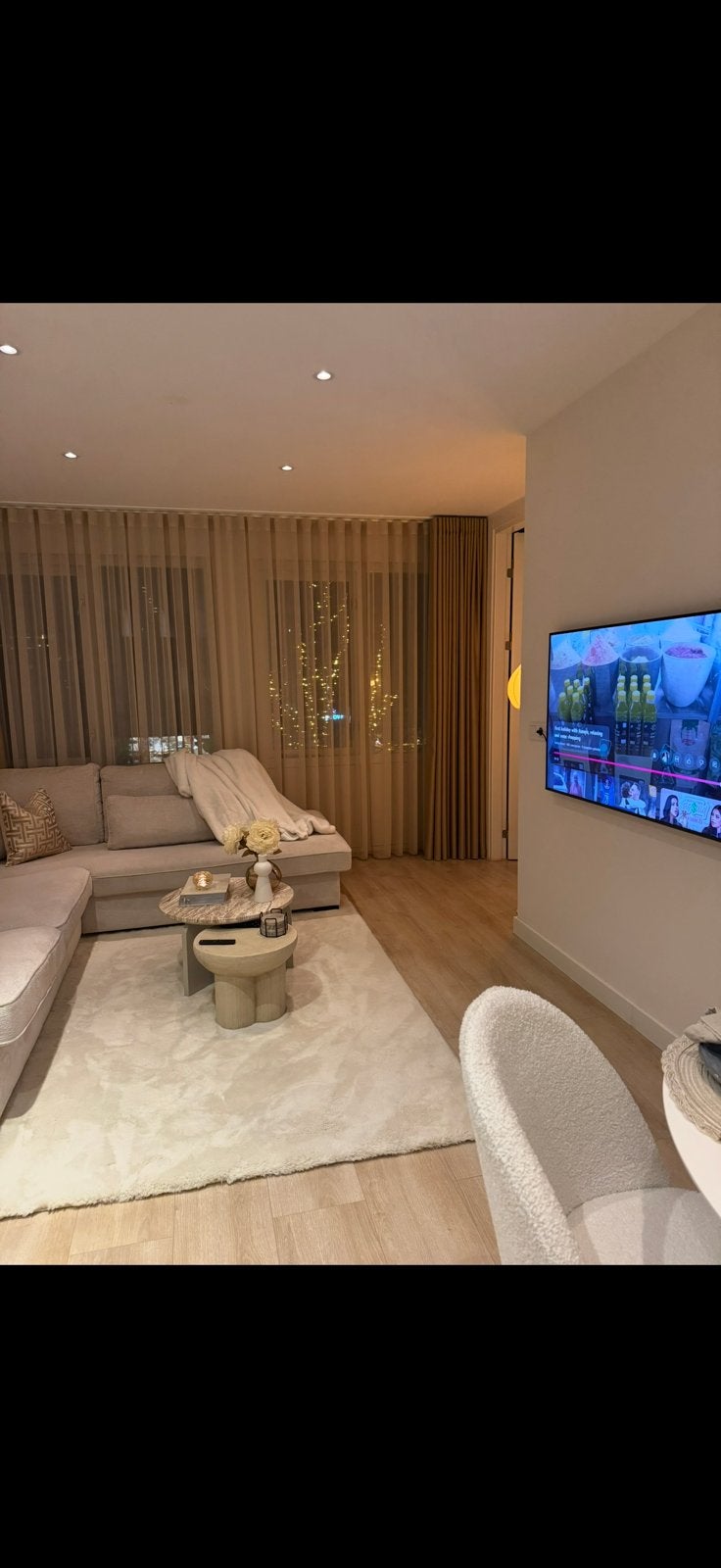 Samsung 55 inch QLED TV (2024), Ophalen, Zo goed als nieuw, 100 Hz, Samsung