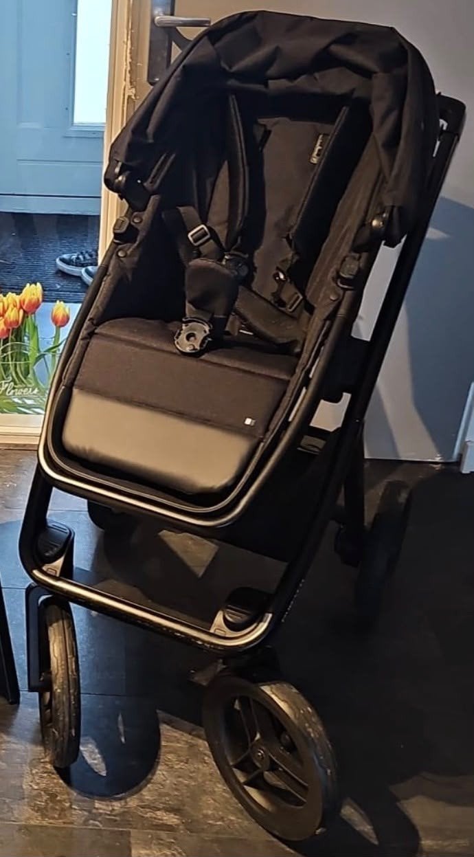 Dubatti Two 2 in 1 Kinderwagen met autostoeltje en regenhoes, Ophalen, Gebruikt, Overige merken, Met autostoeltje
