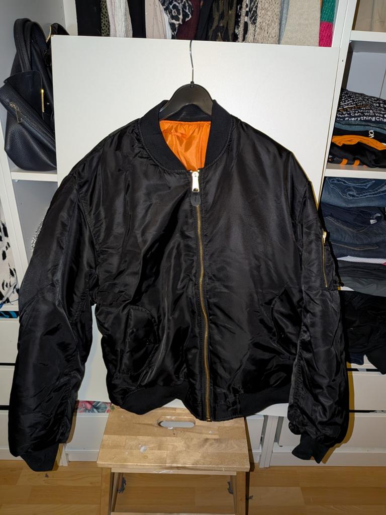 Fostex ma-1 bomberjack XL, Ophalen of Verzenden, Zo goed als nieuw, Maat 56/58 (XL)