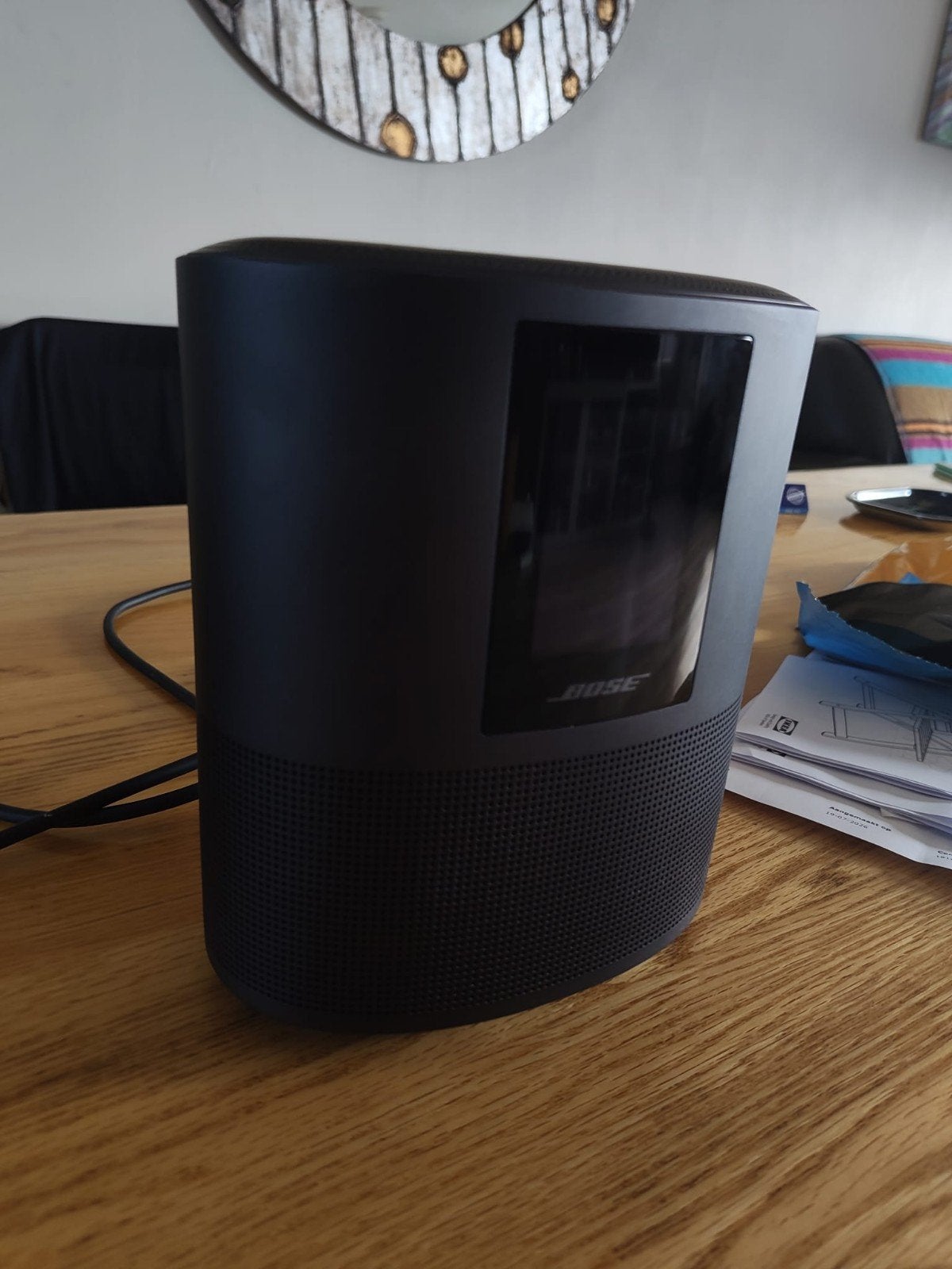 Bose Home Speaker 500 - Zwart, Zo goed als nieuw, Slimme speaker, Ophalen of Verzenden, Zo goed als nieuw, Bluetooth