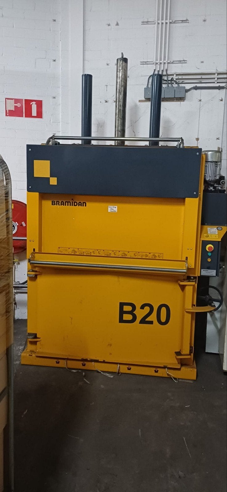 Bramidan B20 VD Balenpers - 2012 model, Ophalen