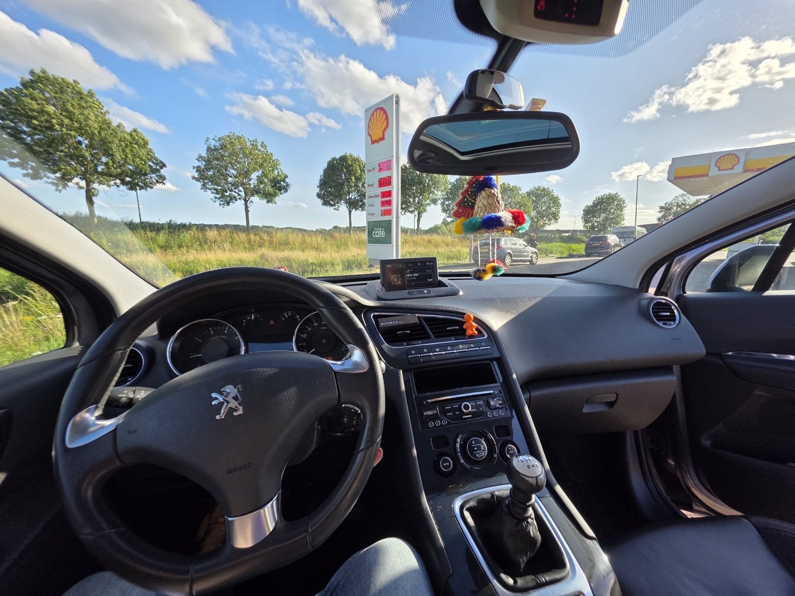 Peugeot 5008 1.6 THP 5PL 2014 Grijs, Auto's, Peugeot, Voorwielaandrijving, 1550 kg, Zwart, 1435 kg