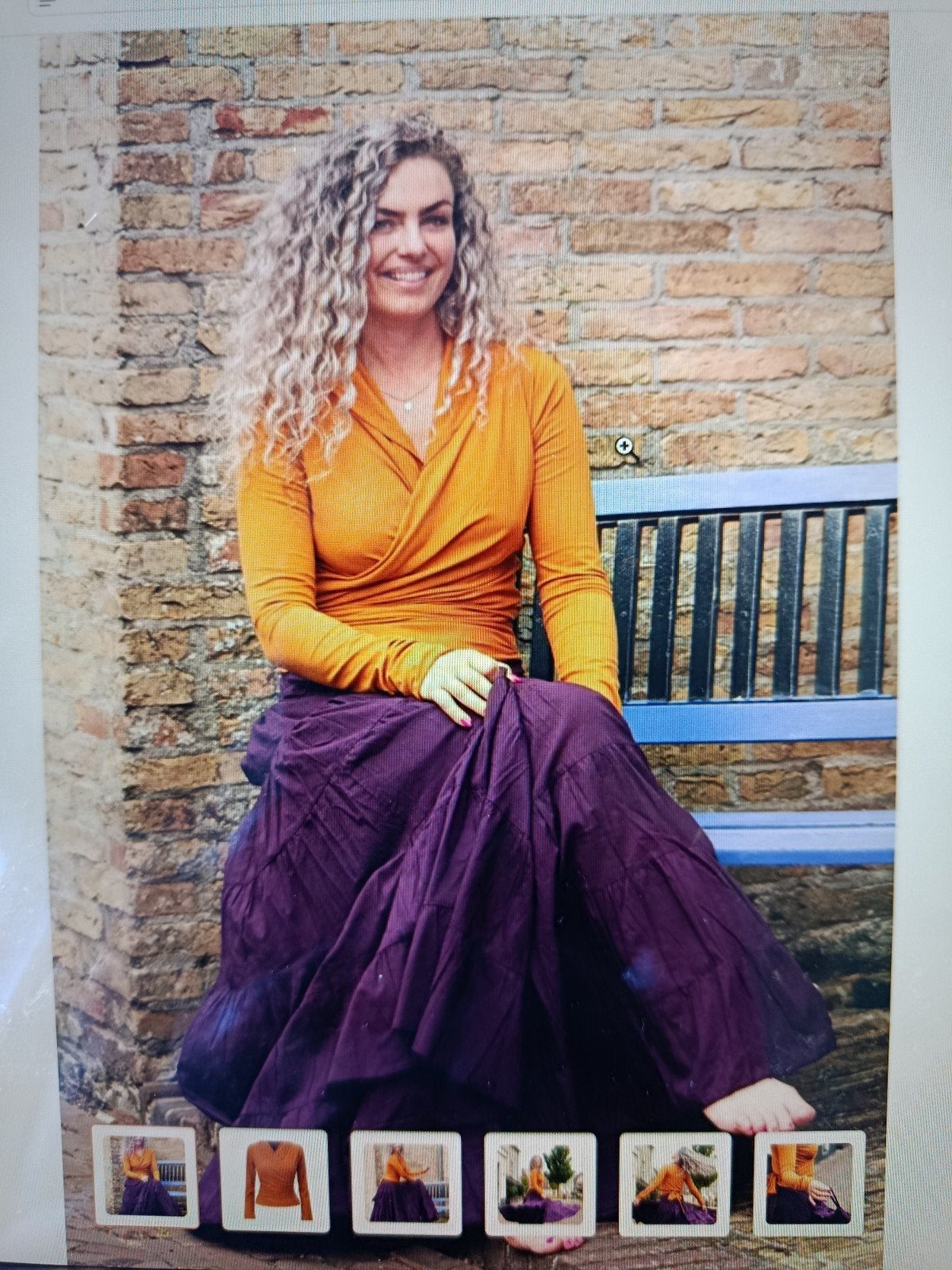 Iris top oranje/oker Two Sisters Nieuw, Kleding | Dames, Ophalen of Verzenden, Nieuw, Maat 38/40 (M), Oranje