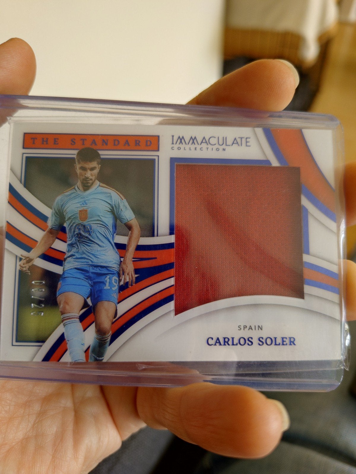 Carlos Soler Spain Panini Patch 08/25, Ophalen of Verzenden, Zo goed als nieuw