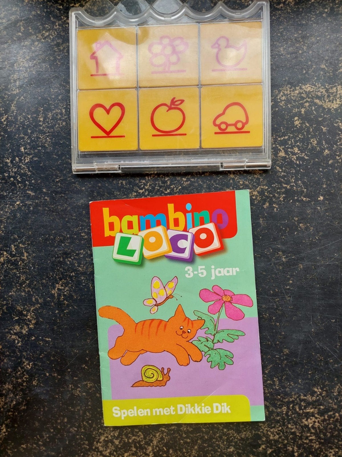 Bambino Loco Spel "Spelen met Dikkie Dik" (3-5 jaar), Kinderen en Baby's, Ophalen of Verzenden, Zo goed als nieuw, Puzzelen