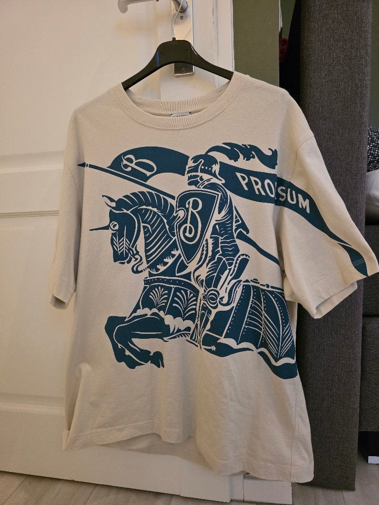 Burberry EKD design T-shirt, Kleding | Heren, T-shirts, Overige kleuren, Verzenden, Nieuw, Overige maten