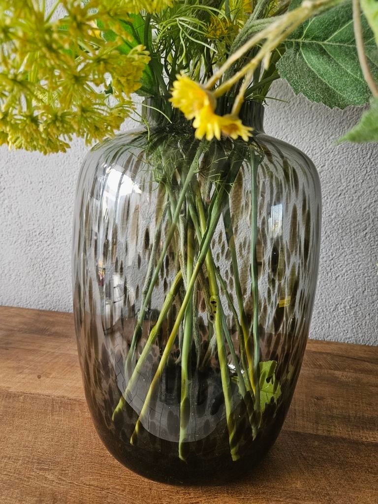 Sikka Vaas - Elegante Decoratie voor Elk Interieur, Overige kleuren, Nieuw, Ophalen of Verzenden, Glas