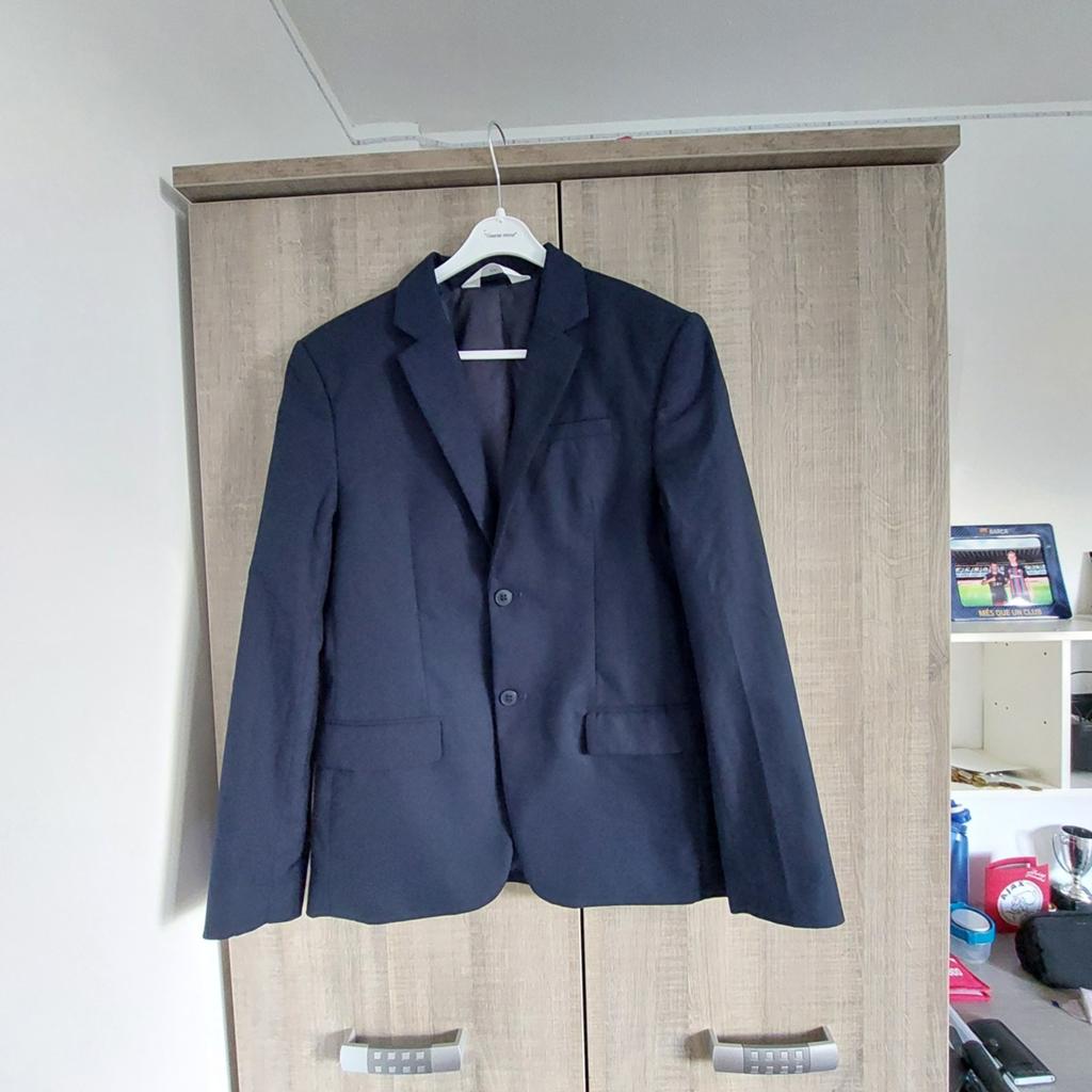 Jongens colbert jasje donker blauw, Ophalen of Verzenden, Zo goed als nieuw, Jongen, Jas