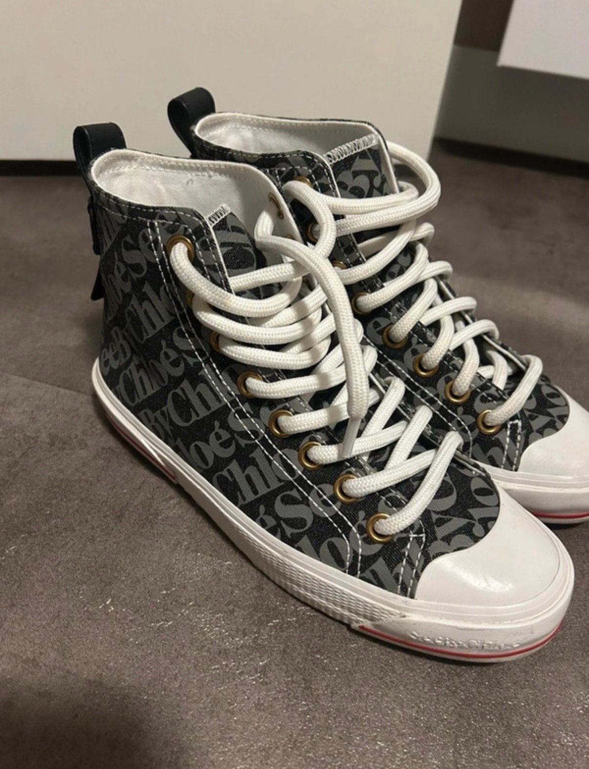 See by Chloé hoge sneakers maat 36, Ophalen of Verzenden, Zo goed als nieuw