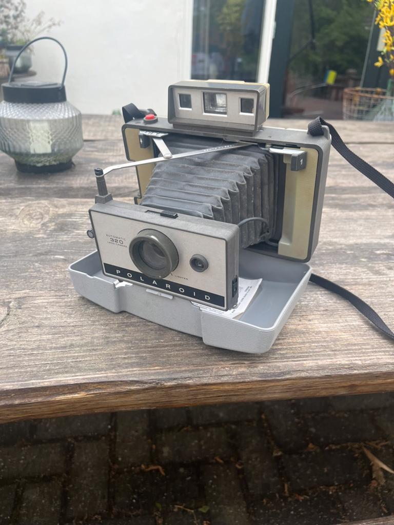 Polaroid automatic 320 land camera retro vintage jaren 60, Verzamelen, Ophalen of Verzenden, 1960 tot 1980, Fototoestel