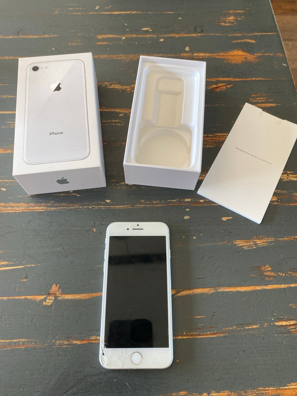 iPhone 8 Zilver 64GB - schade, Gebruikt, Ophalen of Verzenden, 64 GB, Zonder abonnement
