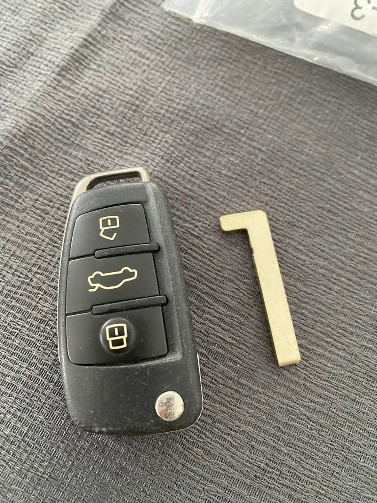 Originele Audi autosleutel met afstandsbediening, Ophalen of Verzenden, Gebruikt, Audi