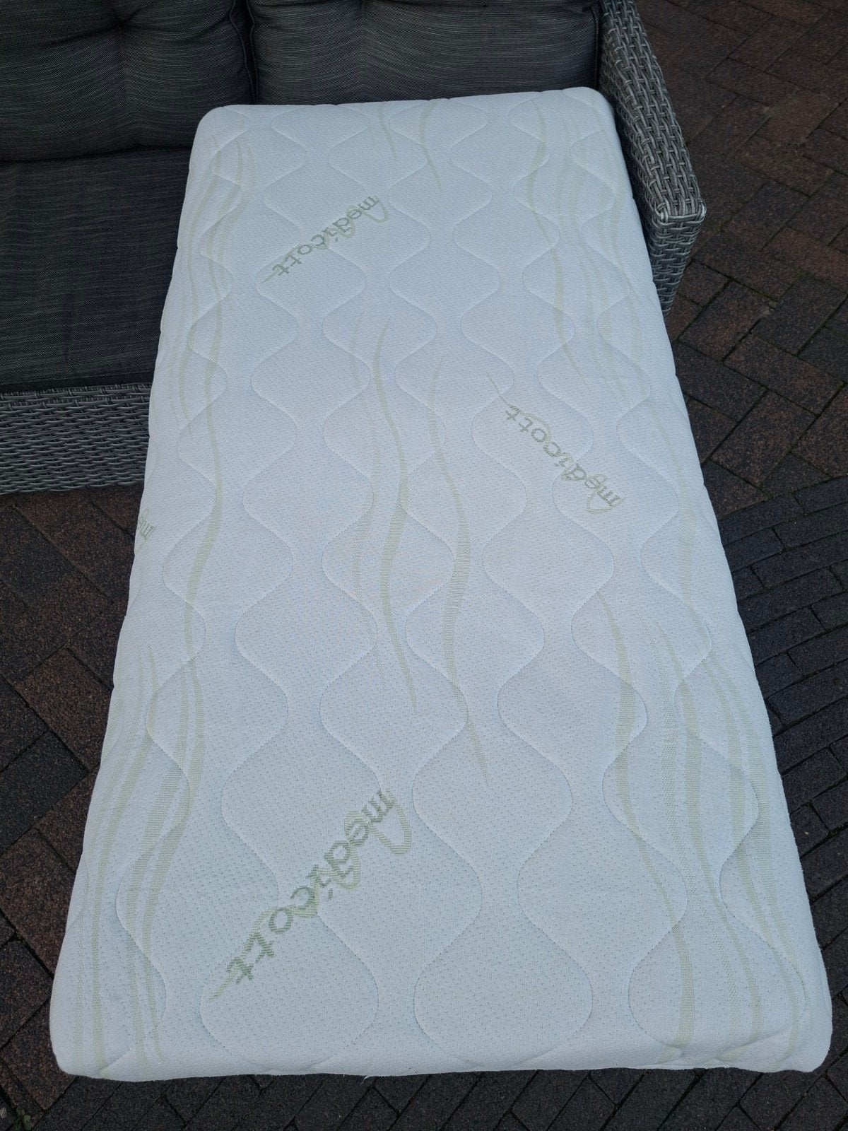 Medicott matras 120x90cm nieuw, Ophalen, Eenpersoons, Zo goed als nieuw, Overige maten