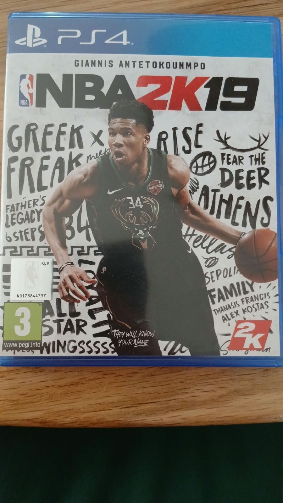 NBA 2K19 PS4 - Basketbalgame voor PlayStation 4, Online, 1 speler, Ophalen of Verzenden, Zo goed als nieuw