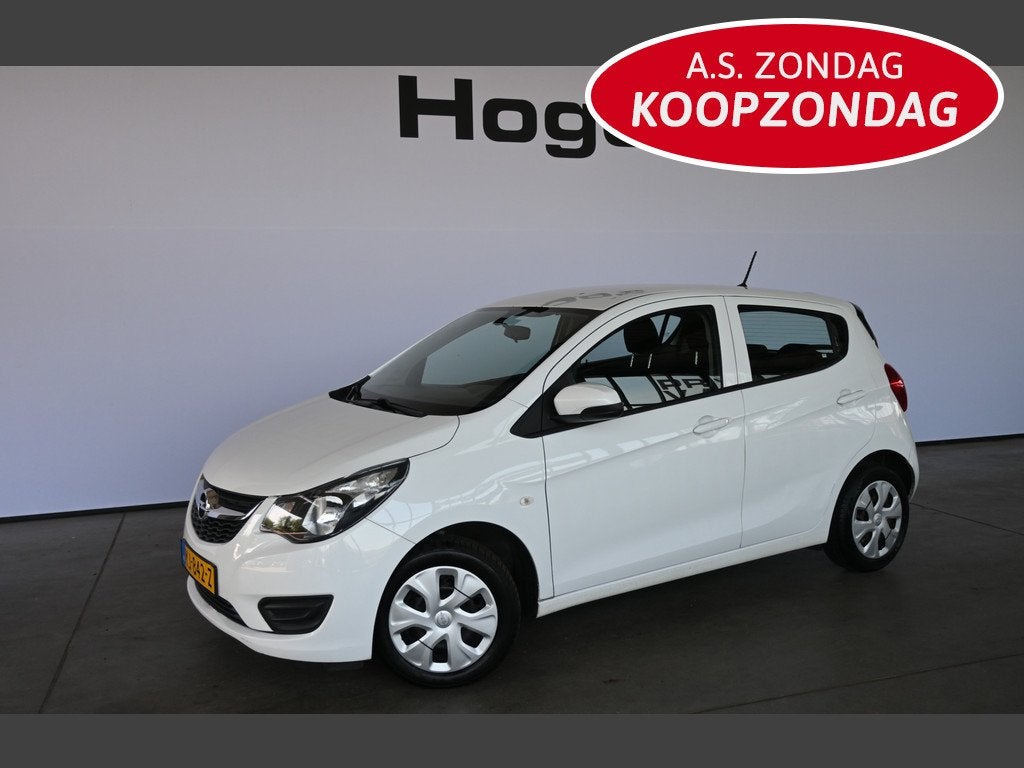 Opel KARL 1.0 ecoFLEX Edition Airco Cruise control Elektrisc, 839 kg, Stof, Gebruikt, Met garantie (alle)