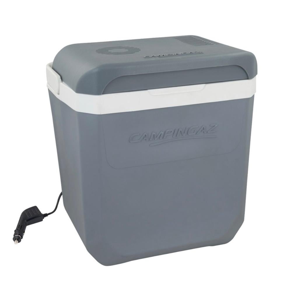 Elektrische koelbox Campingaz plus 28L incl. omvormer, Caravans en Kamperen, Koelboxen, Zo goed als nieuw, Koelbox, Elektrisch