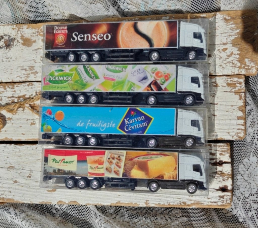4 Miniatuur Trucks van DE / Pickwick / Karvan / Parrano, Ophalen of Verzenden, Nieuw