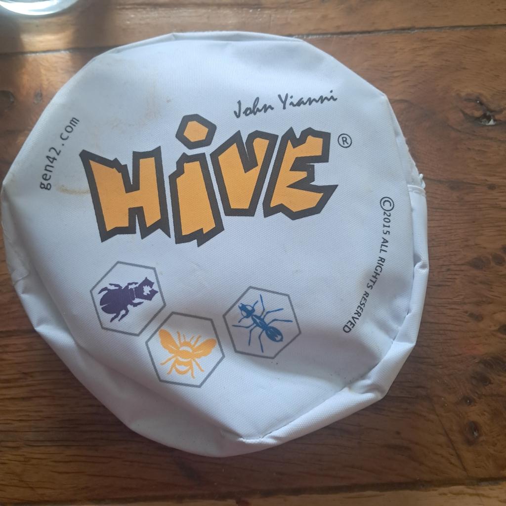 Hive bordspel - Compact en compleet, Gen42 Games, Gebruikt, Een of twee spelers, Ophalen of Verzenden