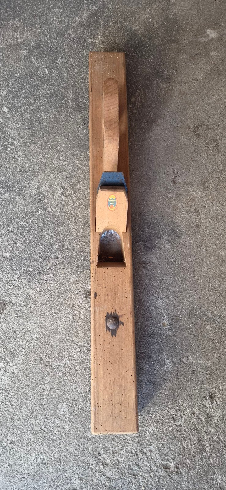Oude houten schaaf - 74 cm lang, Ophalen of Verzenden