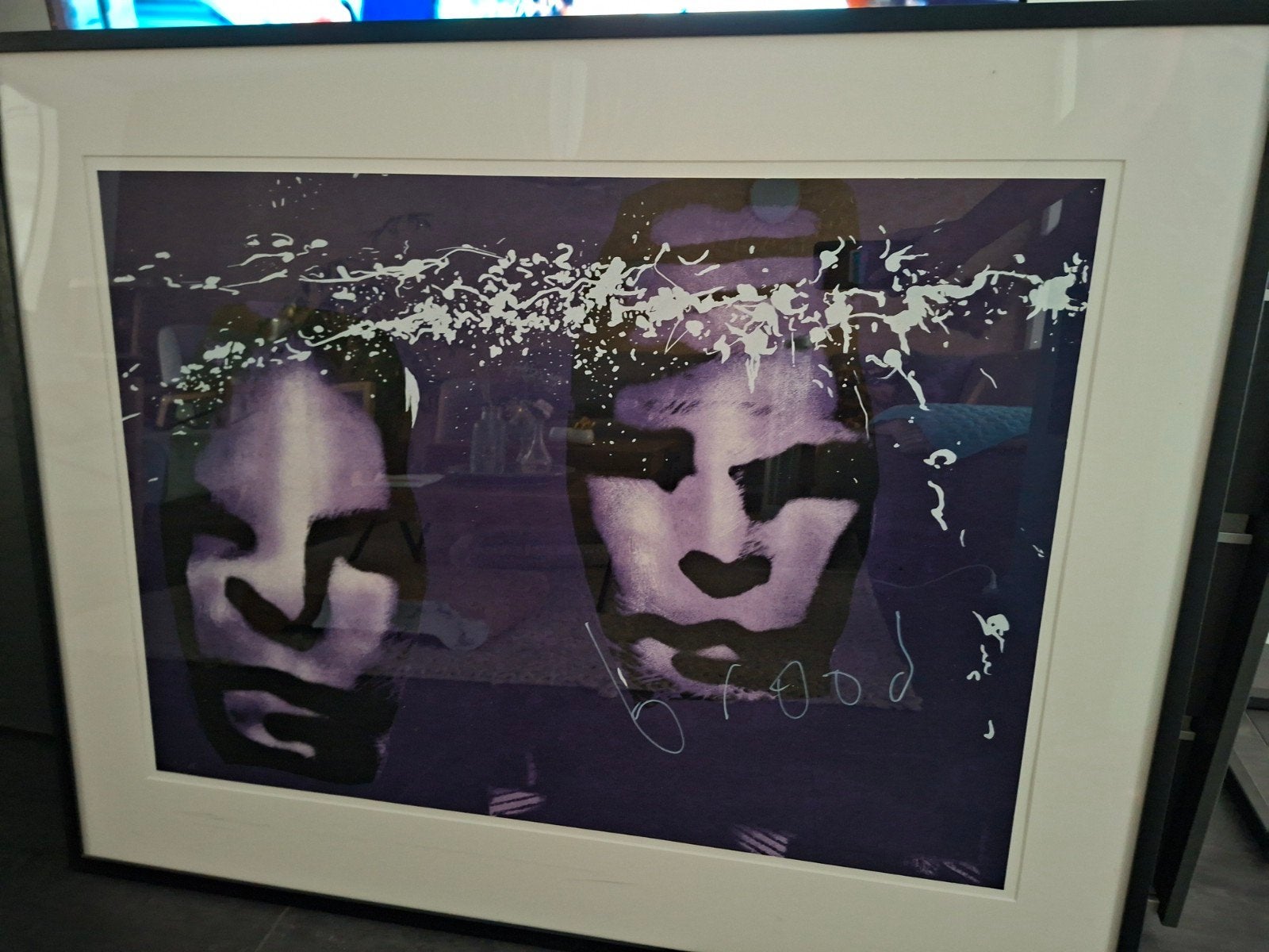 Zeefdruk Herman Brood "Bohemian Rapsody" 115x90, Ophalen
