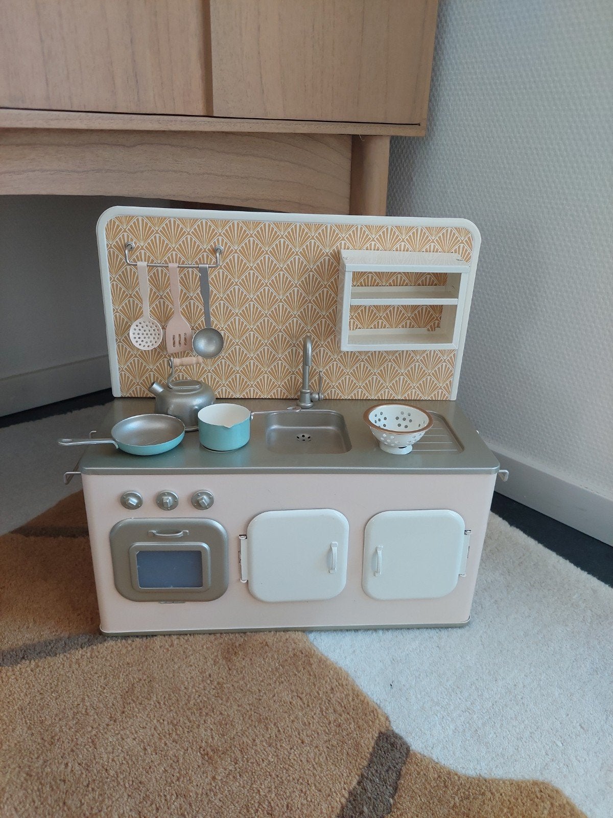 PRACHTIG Maileg grote keuken compleet vintage, Verzamelen, Ophalen of Verzenden, Zo goed als nieuw, Poppenhuis