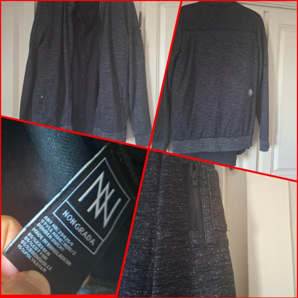 Non grada vest maat M z.g.a.n., Maat 48/50 (M), Ophalen of Verzenden, Zo goed als nieuw, Grijs