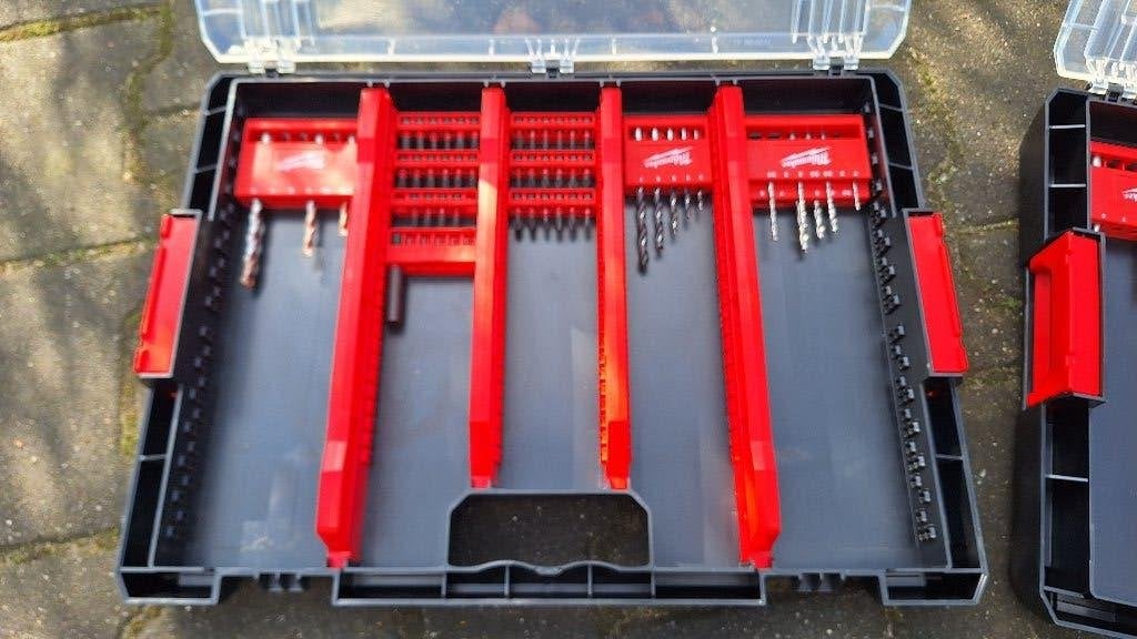 2x Milwaukee Boor en bitsets in koffer Shockwave 50 Delig!, ., Nieuw, Ophalen of Verzenden, .
