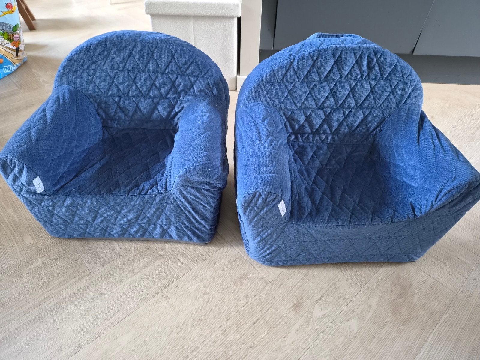 Twee kinderfauteuils, Ophalen, Gebruikt, Stoel