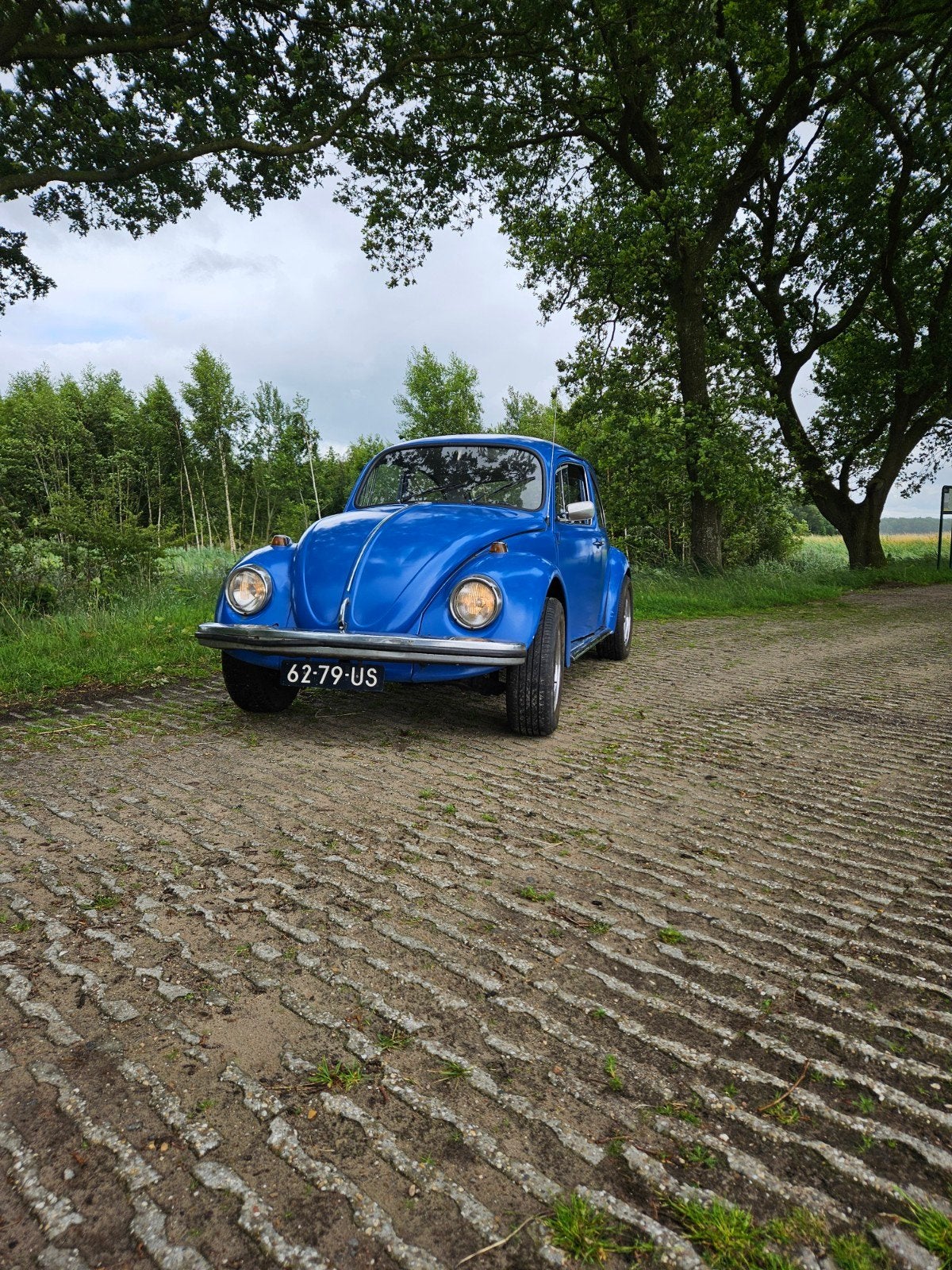 Volkswagen Kever 1300 1.3 1972, Auto's, Achterwielaandrijving, 4 cilinders, Blauw, Handgeschakeld