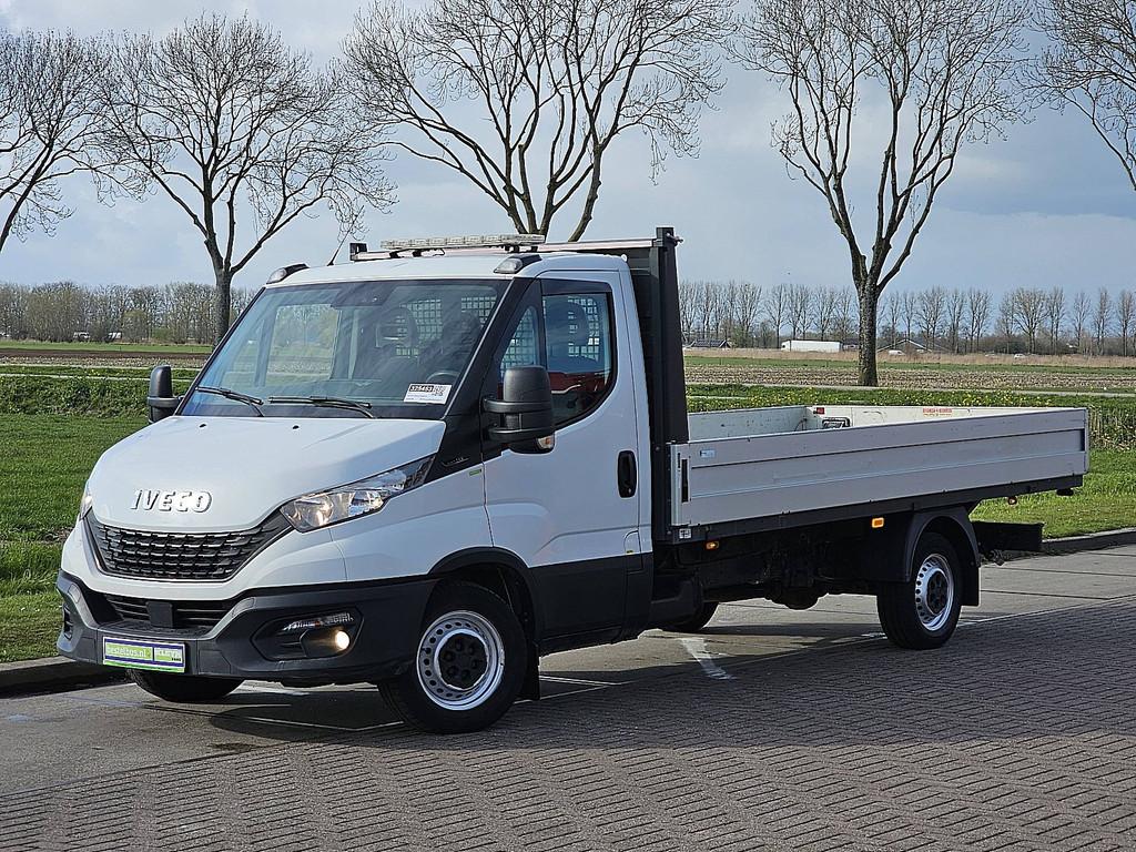 IVECO DAILY 35S14 l3 open-laadbak xl!, Auto's, 136 pk, Gebruikt, Euro 6, Iveco