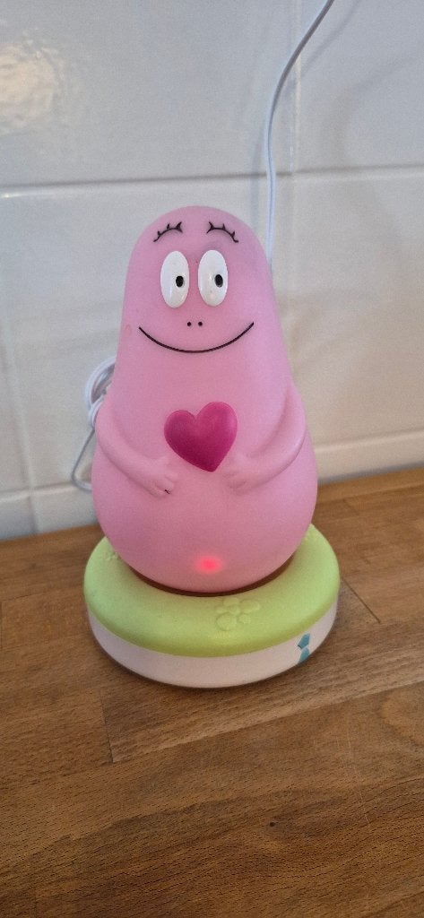 Pabobo Lumilove Barbapapa Nachtlampje Roze, Huis en Inrichting, Ophalen of Verzenden