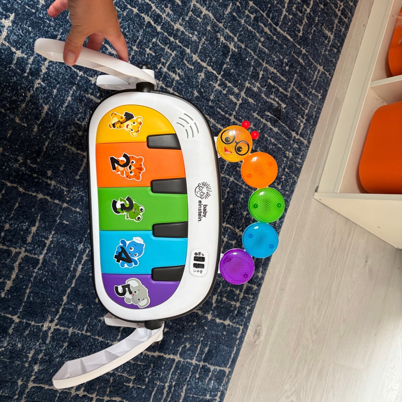 Baby Einstein piano met licht en geluid, Kinderen en Baby's, Ophalen, Gebruikt, Overige typen, Met licht