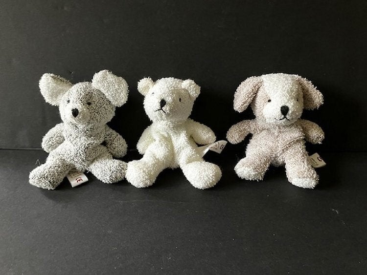 Knuffels ijsbeertje, hondje en muis, Kinderen en Baby's, Speelgoed | Knuffels en Pluche, Overige karakters, Zo goed als nieuw