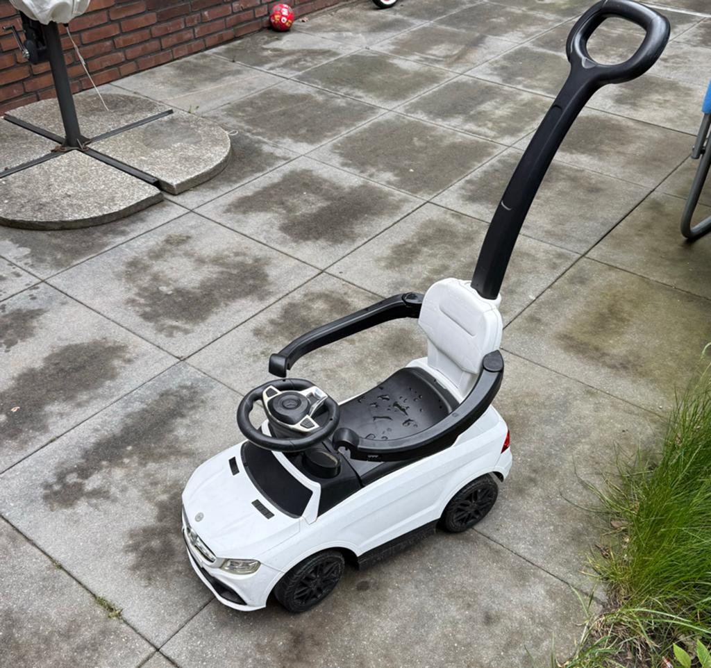 Mercedes loopauto voor baby peuter kind met bescherming, Kinderen en Baby's, Ophalen of Verzenden, Gebruikt, Overige typen