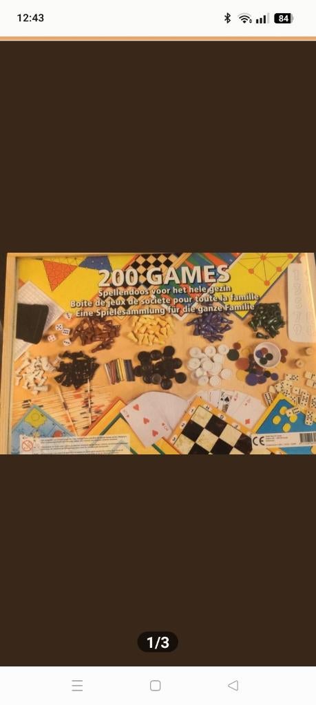 200Games spellendoos compleet, Ophalen of Verzenden