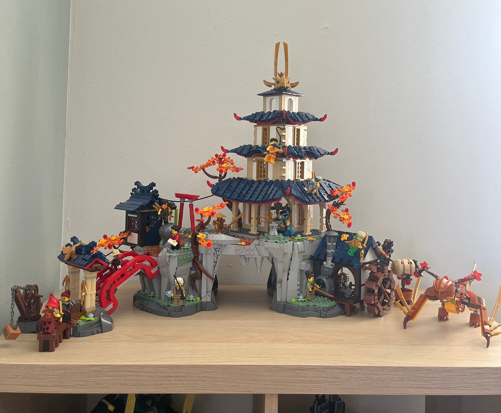Lego ninjago 71814 Tournament temple city, Lego, Ophalen of Verzenden, Zo goed als nieuw, Compleet