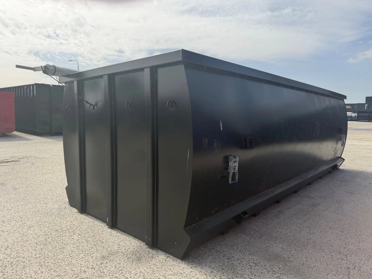Sidalco 15m3 Mestcontainer met afdekzeil (bj 2026)