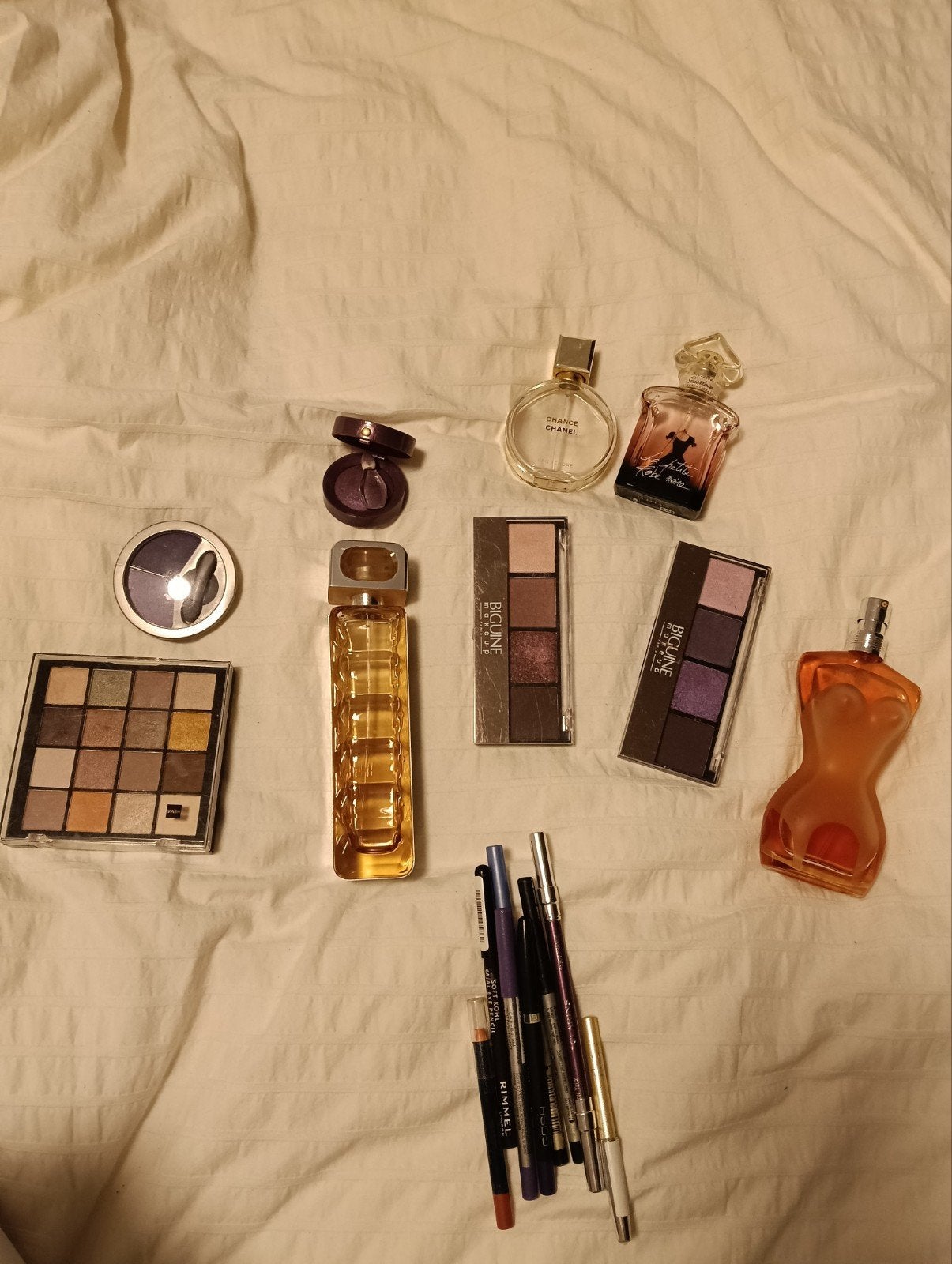 Gratis gebruikte make-up en luchtjes (parfum) af te halen, Ophalen