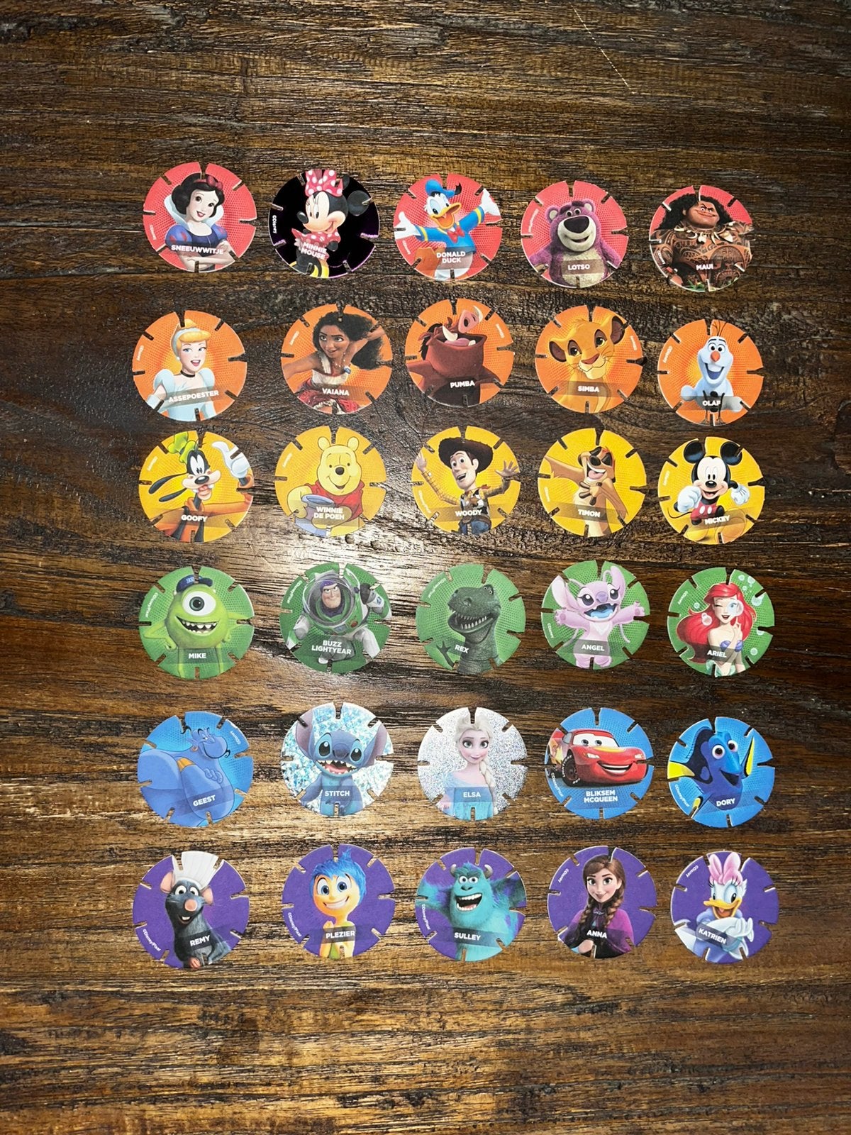 Complete set met alle 30 AH diskeyz Disney, Albert Heijn, Ophalen of Verzenden