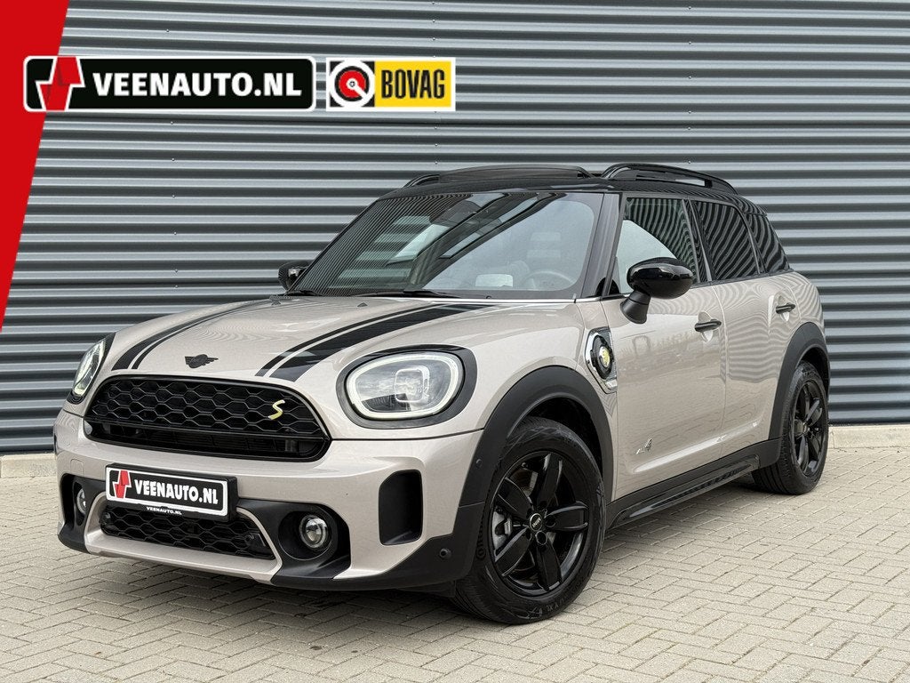 MINI Countryman 1.5 Cooper SE ALL4 Pano/H&K/Camera/Elec stoe, Auto's, Mini, Automaat, Gebruikt, Zwart, Countryman
