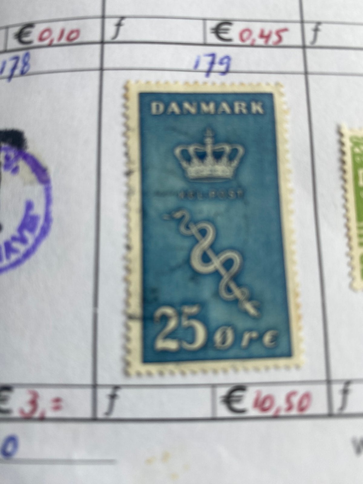 Rond zendboekje Denemarken, Ophalen of Verzenden